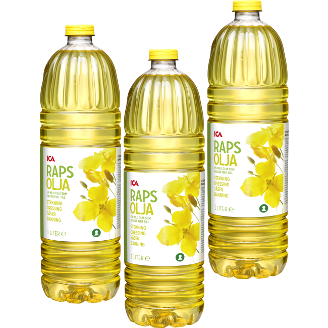 Illustration av Rapsolja