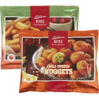 Illustration av Chili cheese nuggets/Mozzarella stocks
