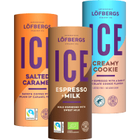 Illustration av ICE Iskaffe
