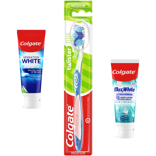 Illustration av Tandkräm, tandborste