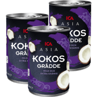 Illustration av Kokosgrädde