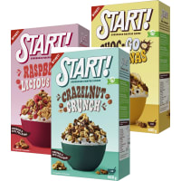Illustration av Granola Raspberry