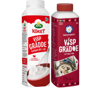 Illustration av Vispgrädde