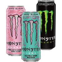 Illustration av Energidryck Monster