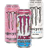 Illustration av Energidryck Monster
