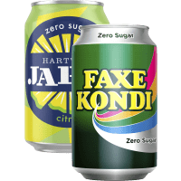 Illustration av Faxe/Jaffa Läsk
