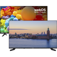 Illustration av LED TV 43-75tum