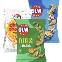 Illustration av Chips/Cheese doodles