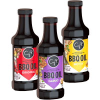 Illustration av BBQ Oil