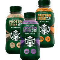 Illustration av Protein Coffee Latte ®