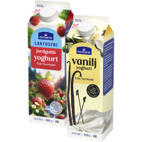 Illustration av Smaksatt Yoghurt