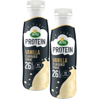 Illustration av Proteinshake Vanilj