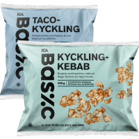 Illustration av Fryst kycklingkebab, tacokyckling