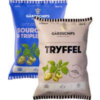 Illustration av Tryffel och sourcream & onion