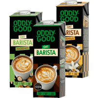 Illustration av Barista havredryck