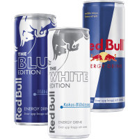 Illustration av RedBull energidryck