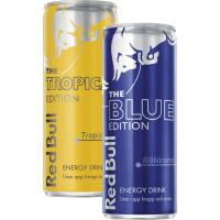 Illustration av Red Bull 25cl