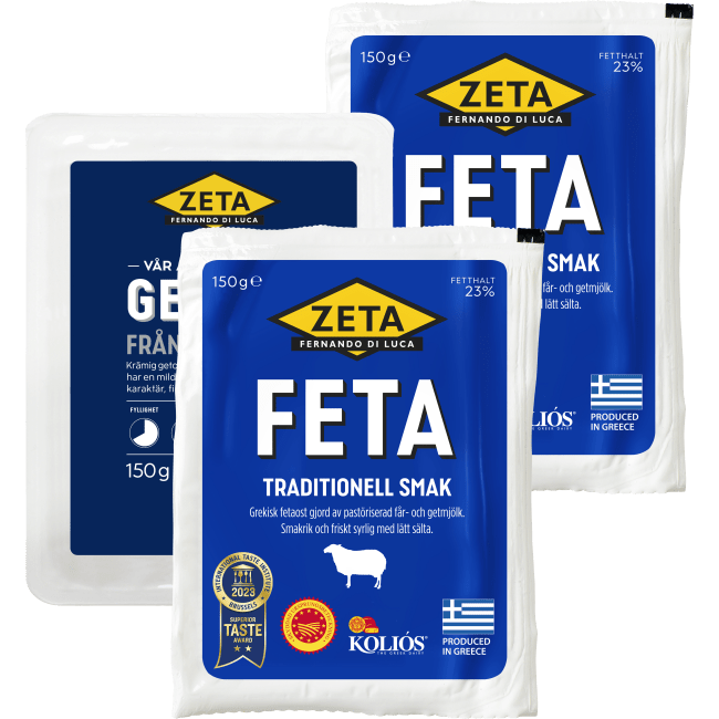 Illustration av Feta, Getost