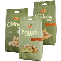 Illustration av Cashew pistagenötter