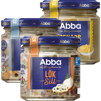 Illustration av Sill i glas