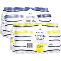 Illustration av Kolsyrat vatten Citron