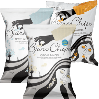 Illustration av Bjäre Chips 2/48kr