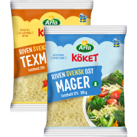 Illustration av Riven ost