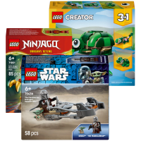 Illustration av Lego påskdisplay