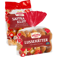 Illustration av Lussekatter/Saffransklipp