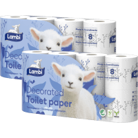 Illustration av Toalettpapper decor
