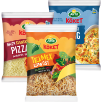 Illustration av Riven ost