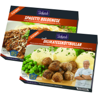 Illustration av Små delikatessköttbullar