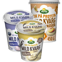 Illustration av Kvarg Mild Blåbär Laktosfri 0.2% ®
