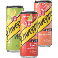 Illustration av Schweppes Zero