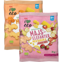 Illustration av Majssnacks