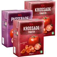 Illustration av Krossade, passerade tomater