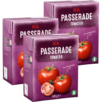 Illustration av Passerade tomater