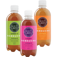 Illustration av Kombucha Grönt Te Eko Superfruit