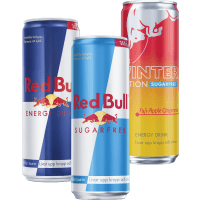 Illustration av Energy Drink.