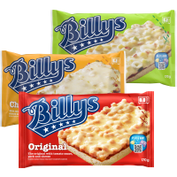 Illustration av Billys Pan pizza
