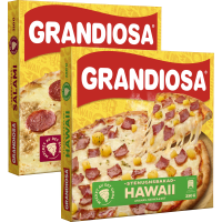 Illustration av Pizza X-tra allt