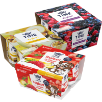 Illustration av Yoghurt 4-pack