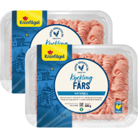 Illustration av Kycklingfärs