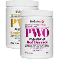 Illustration av PWO Red Berries/Mango&Passion