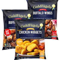 Illustration av Fryst kyckling