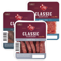 Illustration av Class Salami Snack