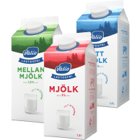 Illustration av Valio Laktosfrimjölk