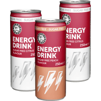 Illustration av Energidryck Citrus S.fri