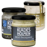 Illustration av Sill i glas