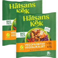 Illustration av Frysta vegoprodukter